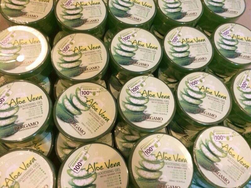 Bergamo Aloe Vera Soothing Gel 100%