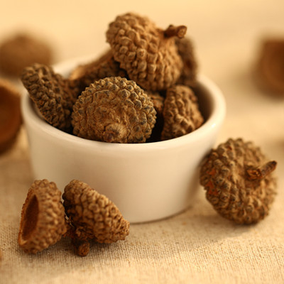 จุกลูกโอ๊ค - Acorn Cupule 20 ชิ้น (คละไซส์ เส้นผ่านศูนย์กลาง 1.5-2.5 ซม.)