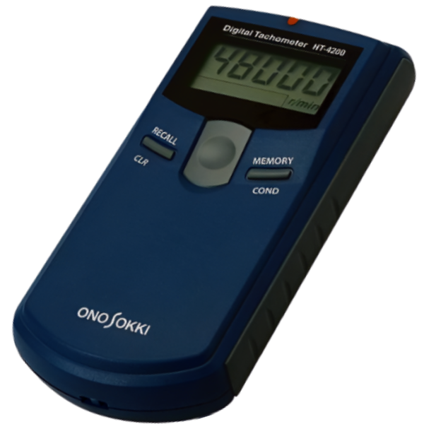 Ono Sokki รหัส HT-4200 เครื่องวัดความเร็วรอบขนาดพกพาแบบไม่สัมผัส,Non-contact handy tachometer,meas.range:30～50,000rpm