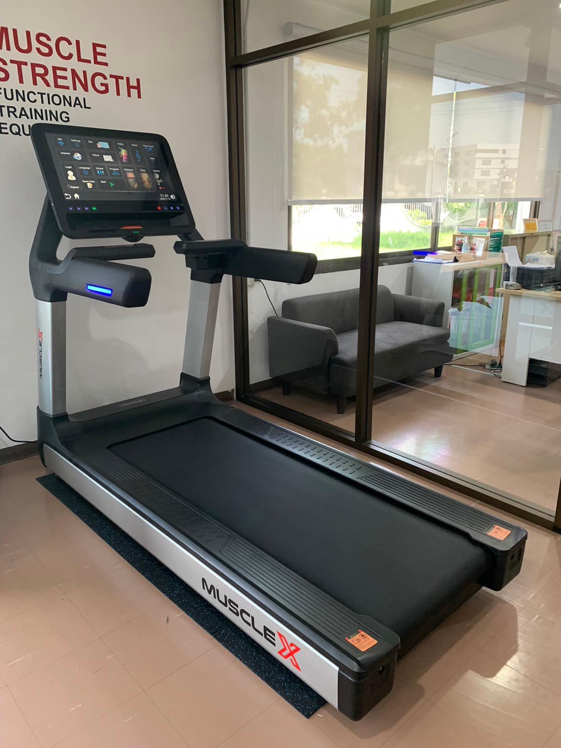 ลู่วิ่งไฟฟ้าMuscleX GT X Max Touch Screen ทัชสกรีน, ลู่วิ่งไฟฟ้ามอเตอร์AC, ลู่วิ่งไฟฟ้าฟิตเนส, ลู่วิ่งไฟฟ้าราคา