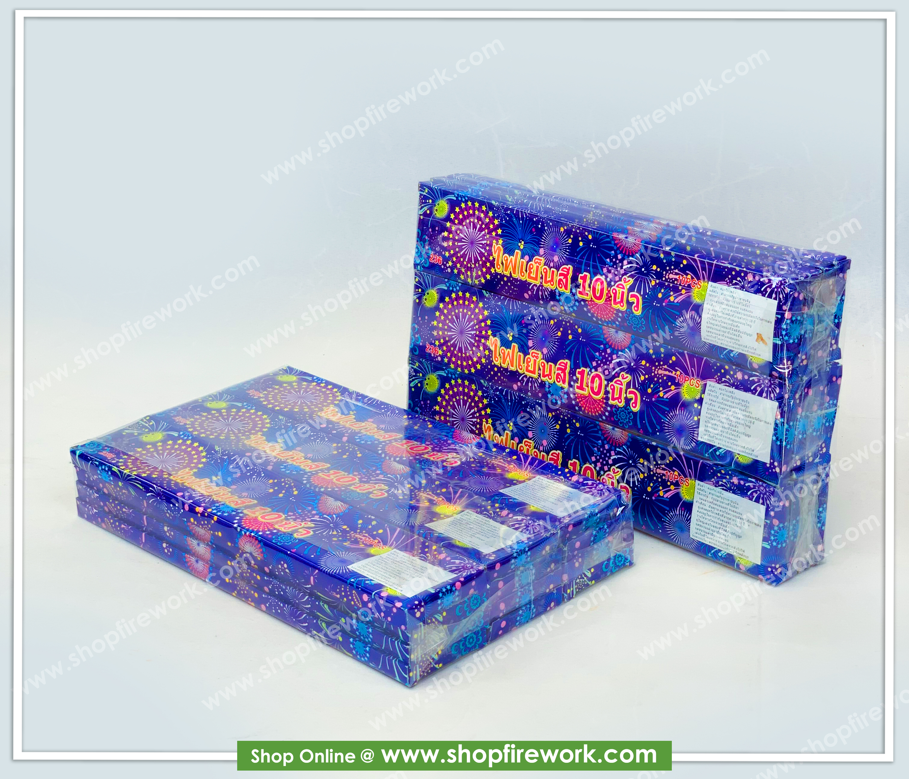 Sparkling with colors 10inches length