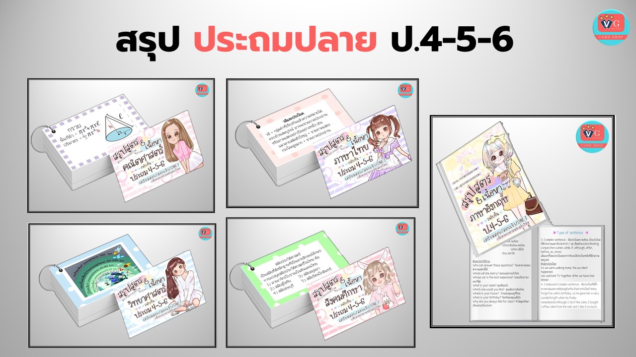 ชีทสรุป ป.4-5-6