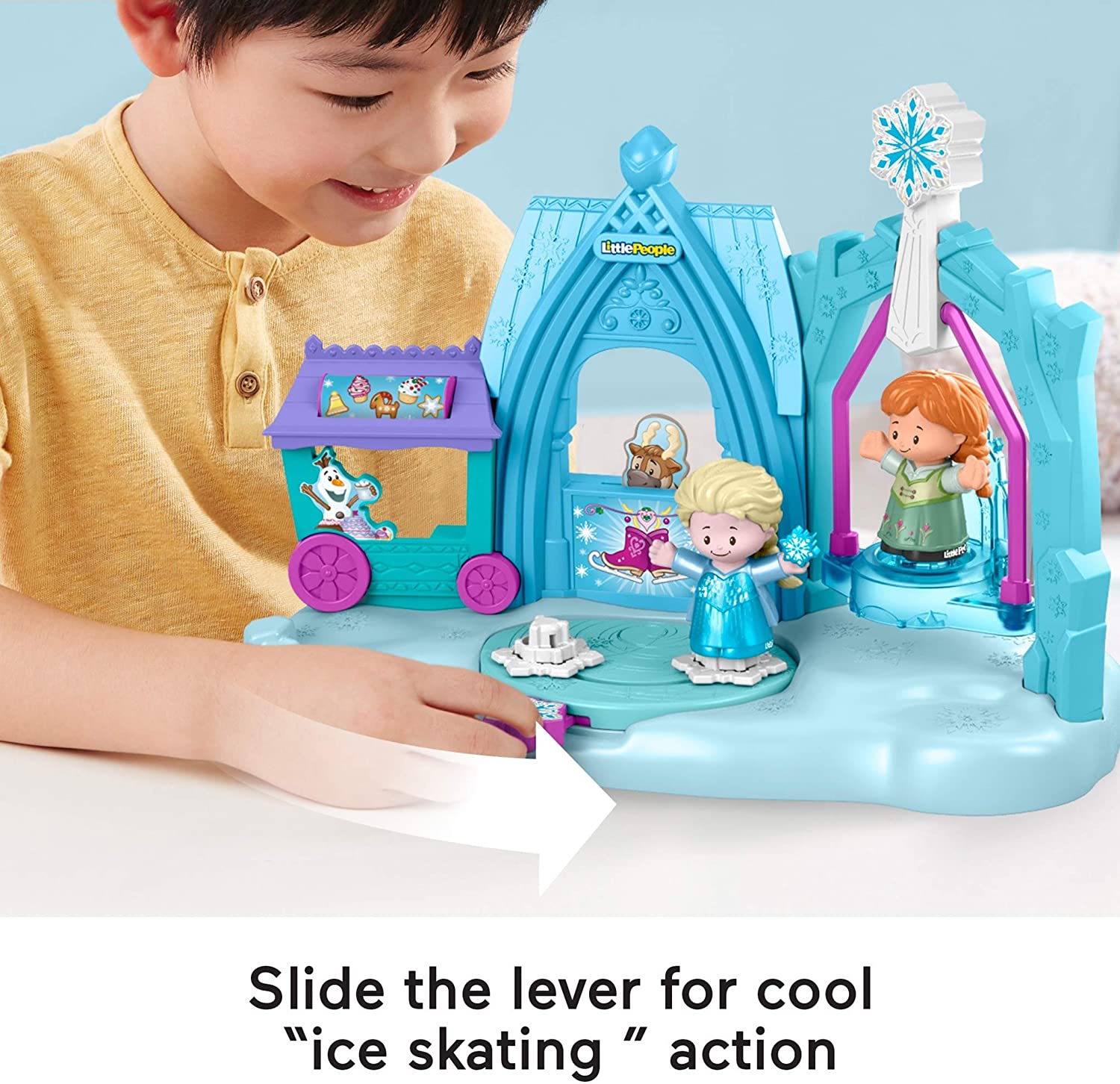 Fisher price ชุดของเล่น Disney Frozen Arendelle Winter Wonderland "ลิขสิทธิ์แท้" ราคา 1790 - บาท