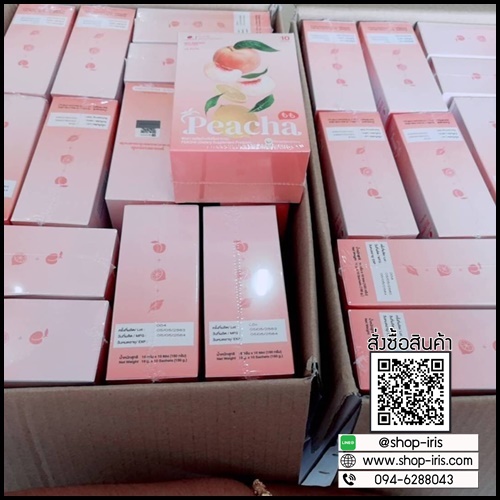 พีชชา ชาพีชลดพุง peacha