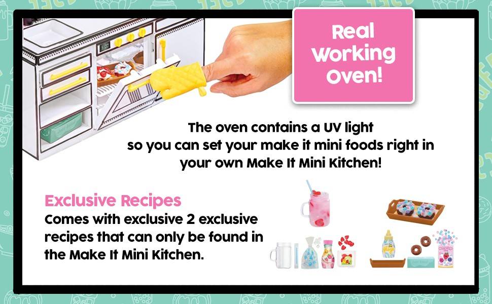 นำเข้า 🇺🇲 Miniverse Make It Mini Kitchen ของ MGA - ชุดของเล่นครัว DIY ราคา 2,190 บาท ค่าจัดส่ง 100 บาท