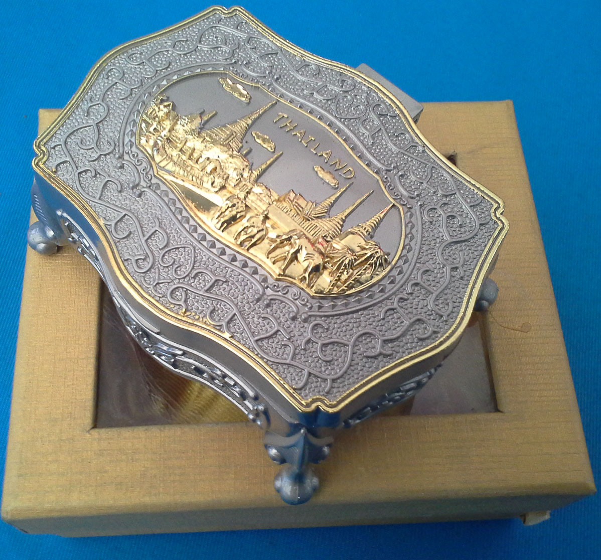 ที่ใส่ของจุกจิกงานเครื่องเงิน