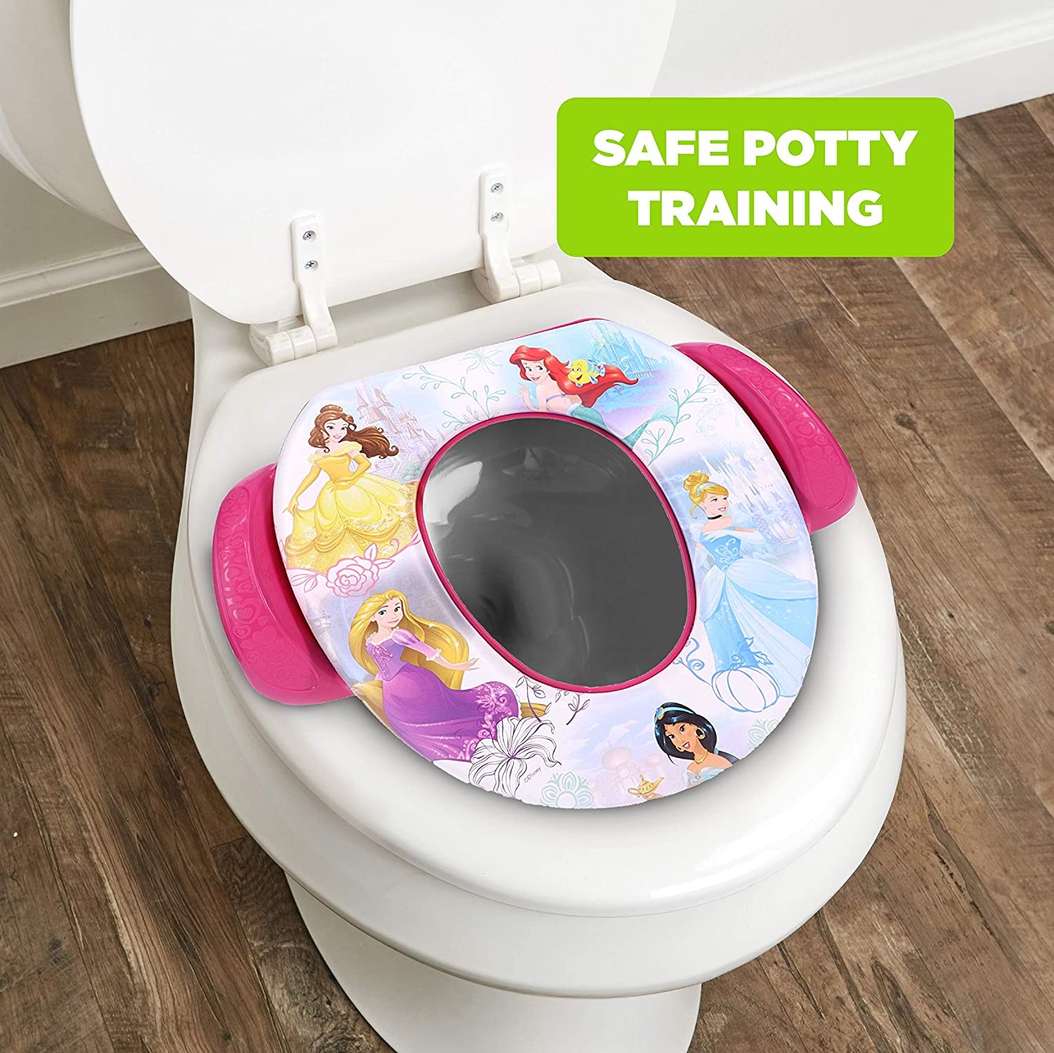 เบาะรองชักโครกเด็ก ลายเจ้าหญิง Disney Princess "Adventure is Waiting" Soft Potty Seat with Potty Hook