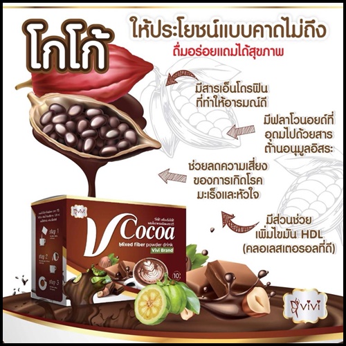 วีโกโก้ โกโก้ควบคุมน้ำหนัก V Cocoa by vivi