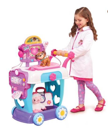 พร้อมส่ง รถเข็นคุณหมอสุดน่ารัก Just Play Doc McStuffins Toy Hospital Care Cart
