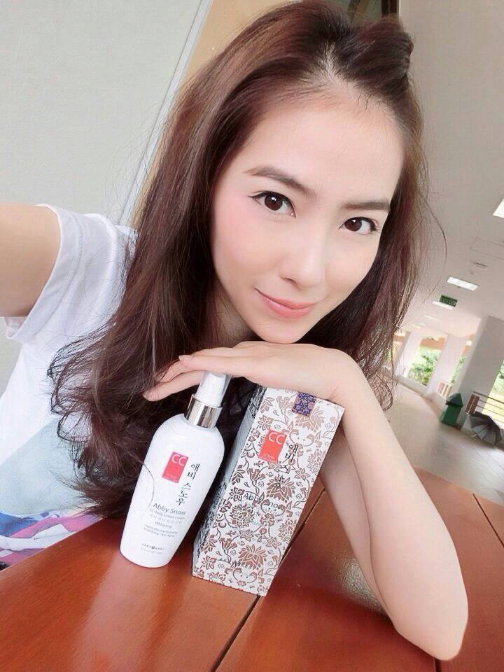 Abby Snow CC Body Lotion Cream Whitening SPF50 PA+++