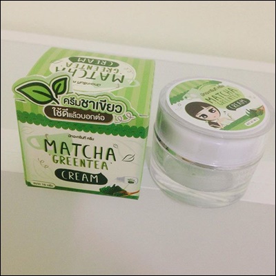 ครีมชาเขียวมัทฉะ (Matcha Greentea Cream by Baicha Skincare)