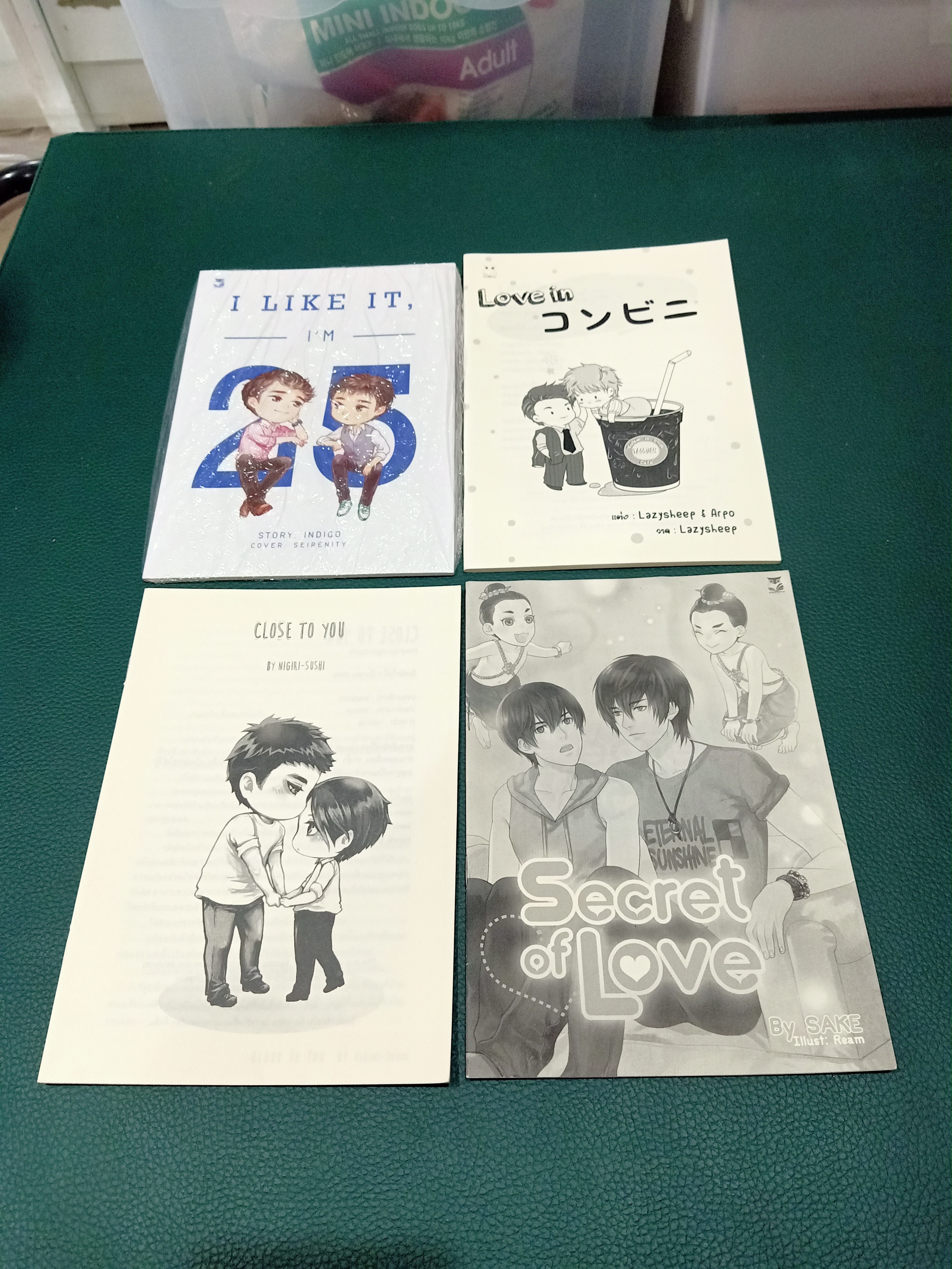 นิยาย I like it + เปเปอร์