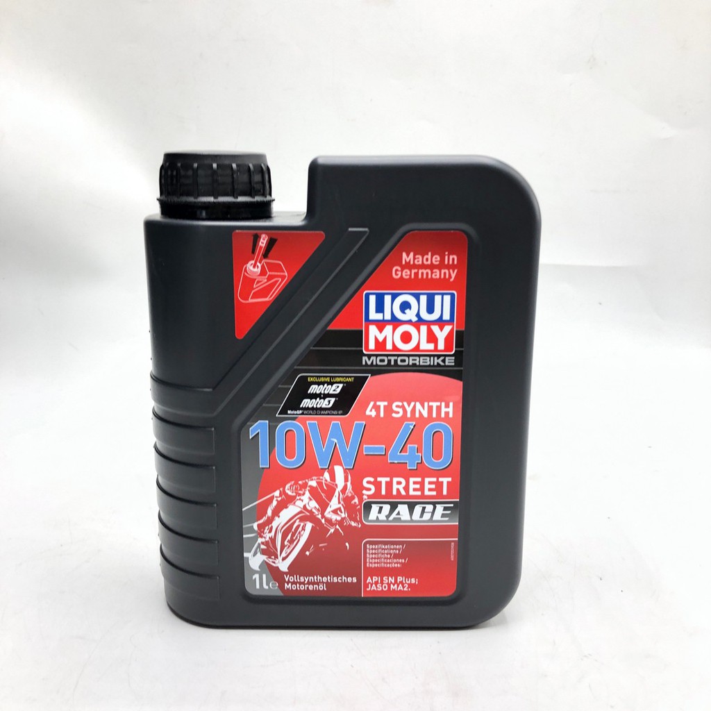 น้ำมันเครื่อง LIQUI-MOLY 4T 10W-40 STREET RACE