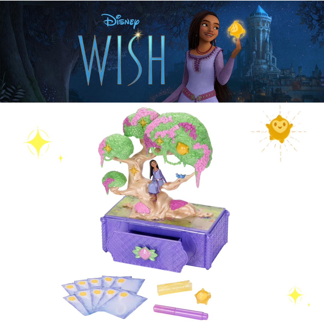 นำเข้า 🇺🇸 เป็นกล่องดนตรีสุดพิเศษ Disney Wish Asha’s Musical Wishing Keepsake Box ได้สนุกกับการเขียน ราคา 1,990 บาท