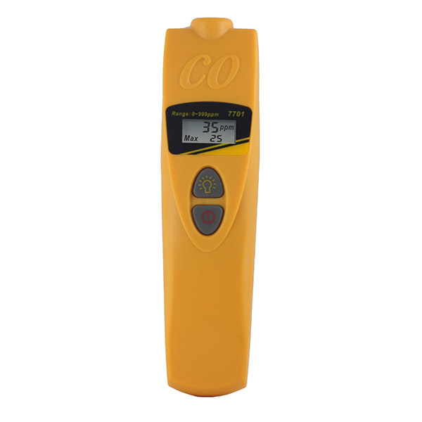 AZ Instrument รุ่นAZ-7701เครื่องวัดก๊าซคาร์บอนมอนนอกไซด์Carbon Monoxide Detector tester meter,Meas.range:0～999ppm.