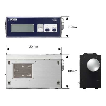 ANDES Electric รุ่นME-C101Aเครื่องวัดฝุ่นDust monitor ME-C101A