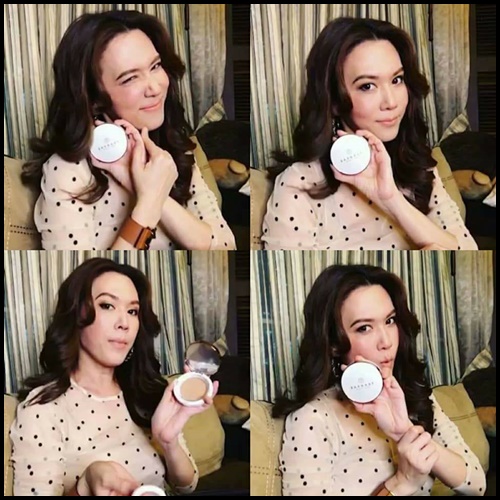 แป้งพัฟบาร์นาบี้ Barnaby แป้งหน้าเด็กผสมคอลลาเจน MICRO SILK ANTI-AGING POWDER