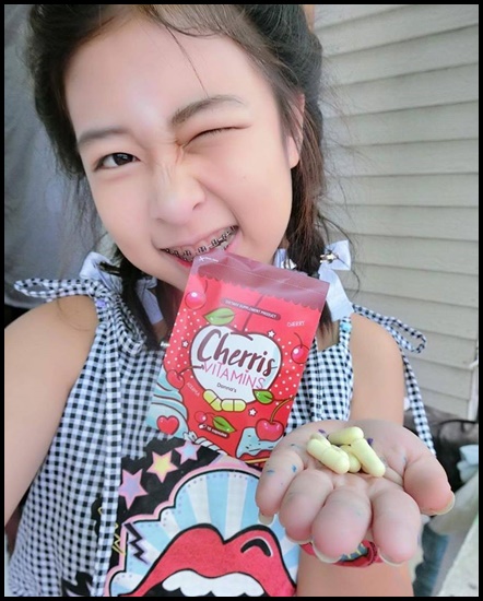 เชอรี่อัดเม็ด เชอรีส วิตามิน Cherris Vitamins By Donna's