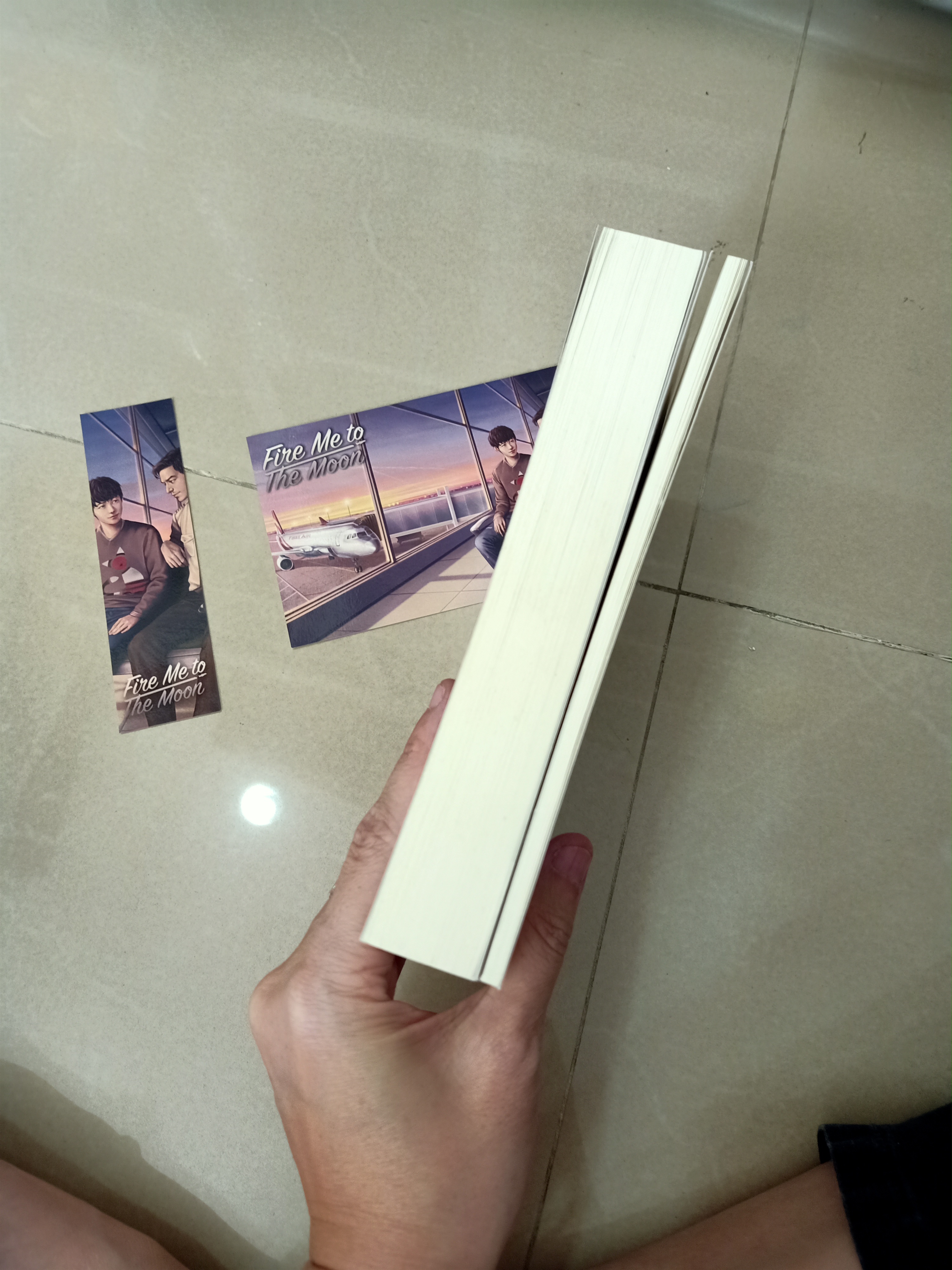 นิยาย Fire me to the moon + สเป ใหม่
