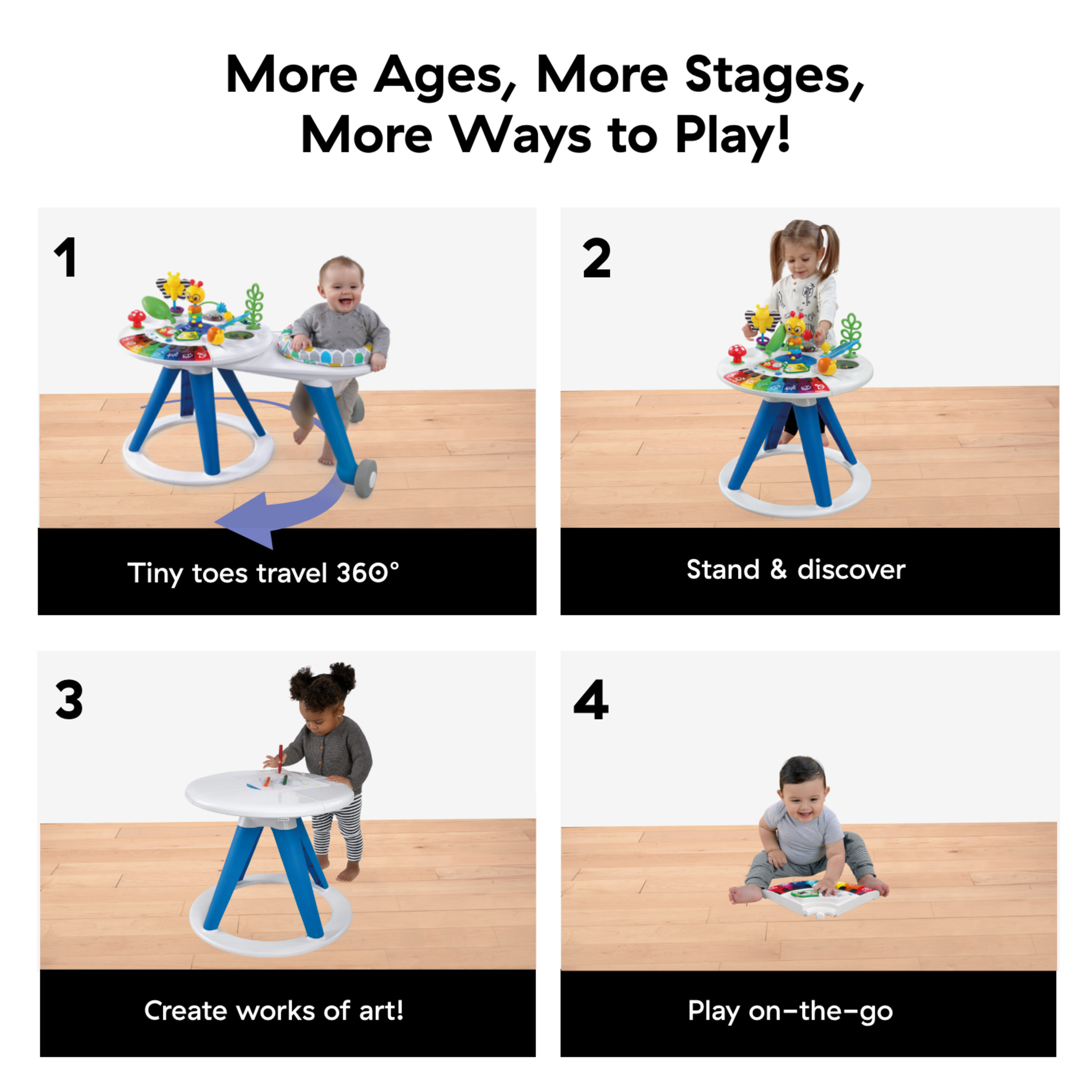 AWGR Baby Einstein Around We Grow 4-in-1 Discovery Activity Center 5,500 บาทรวมส่ง