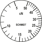 Hans-Schmidt รุ่นZF2-50เครื่องวัดค่าความตึงสำหรับเส้นลวด,Tension Meter,Tension range:5~50cN