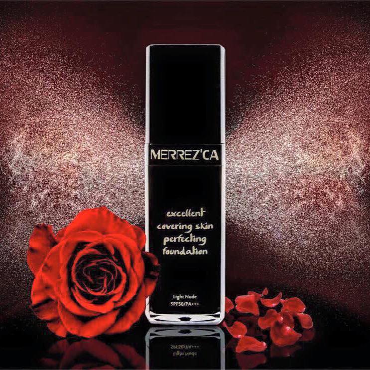 รองพื้น เมอร์เรซกา Merrez'ca Excellent Covering Skin Perfecting Foundation