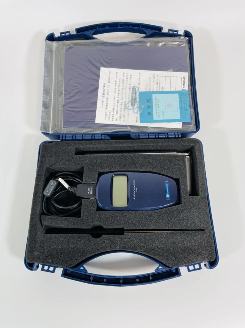 Kanomax รหัส 6006-DE เครื่องวัดความเร็วลม,LITE compact hotwire anemometer,meas.range:2~3940 FPM(0.01~20m/s)
