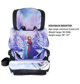 บูสเตอร์ซีท คาร์ซีทสำหรับเด็กโต แบบแยกส่วนได้ ลาย Frozen 2 KidsEmbrace High-Back Booster Car Seat, Disney Frozen Elsa and Anna