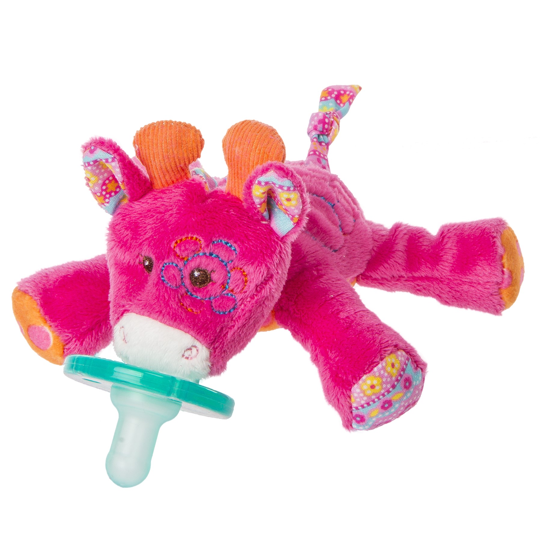 Jasmine Giraffe Wubbanub Pacifier Toy By Wubbanub, USA จุกหลอก Wubbanub ยีราฟชมพู จัสมิน