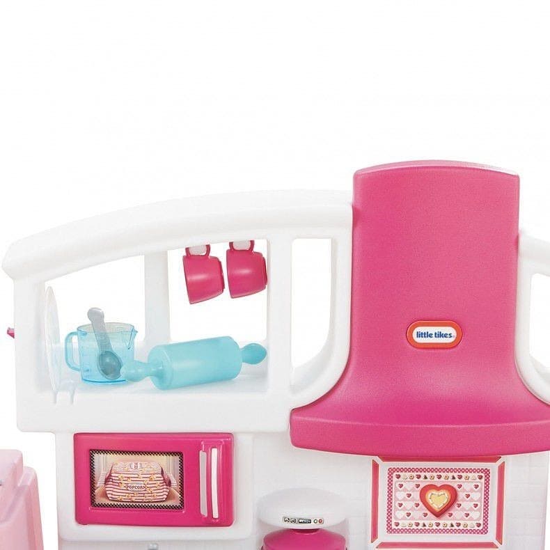 พร้อมส่ง👩🏻🍳ชุดครัว Little Tikes Bake N Grow Kitchen ครัว 2in1 สามารถยืด หด ได้ตามความต้องการ สีชมพู ราคาพิเศษ 4,900.- ชุดครัวเต็มรูป