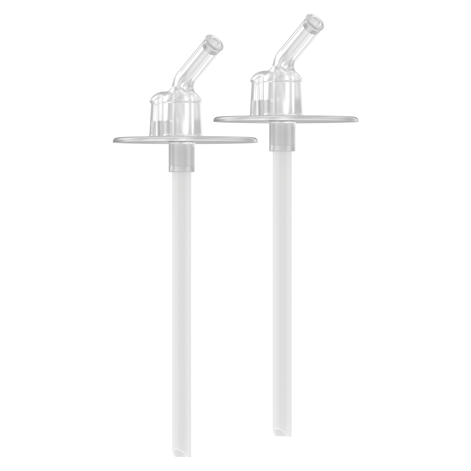 หลอดกระติกน้ำเทอโมส 2 sets หลอดอะไหล่ Thermos Replacement Straws for 12 Ounce Funtainer Bottle, Clear ราคา 390 บาท