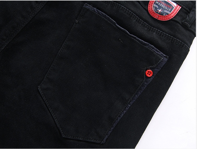 YM5908008 ยีนส์ชายสีดำแฟชั่นเกาหลี ขากระบอกเล็ก 28-38 (พรีออเดอร์) YM5908008 ชิ้น
