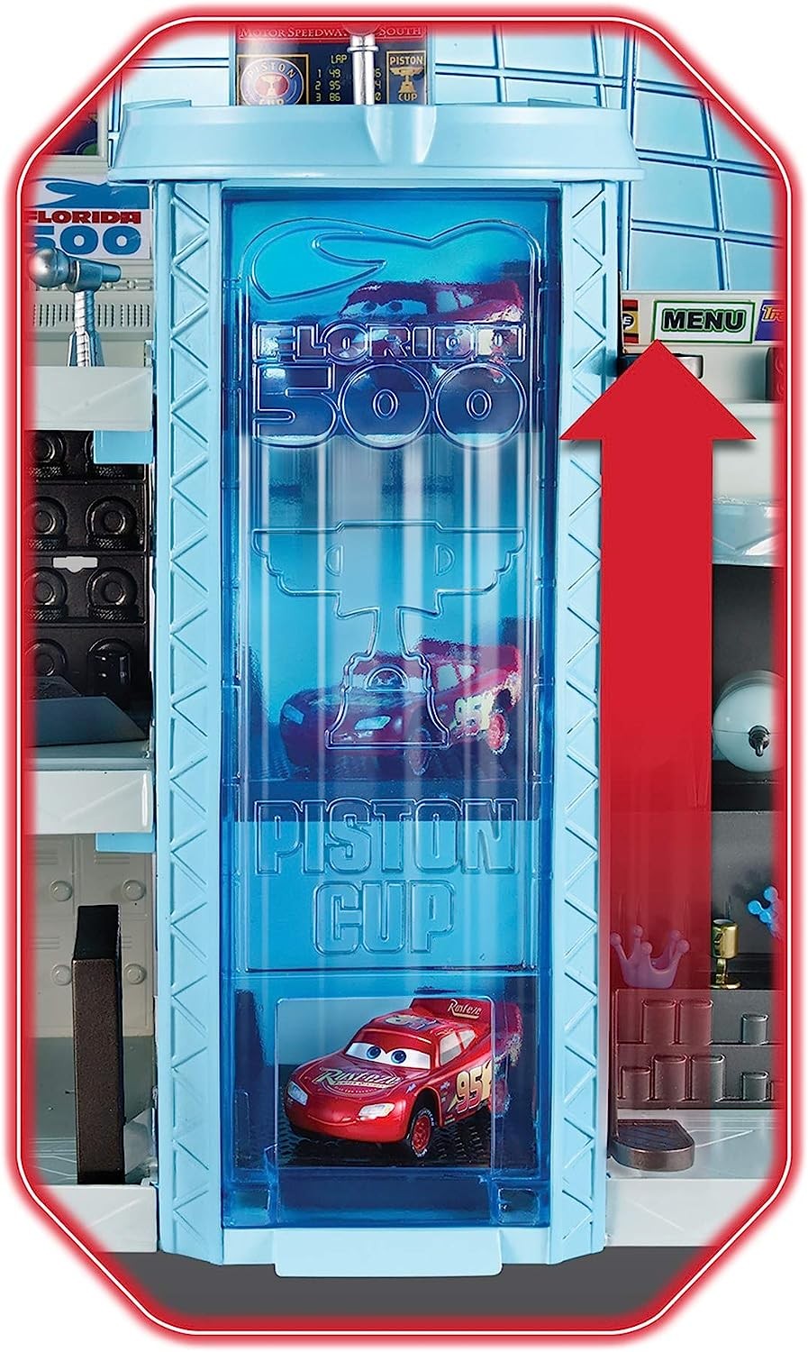 โรงรถDisney Cars Toys Garage Playset with Lightning Mcqueen & Cruz Ramirez Toy Cars ราคา 2,990.-
