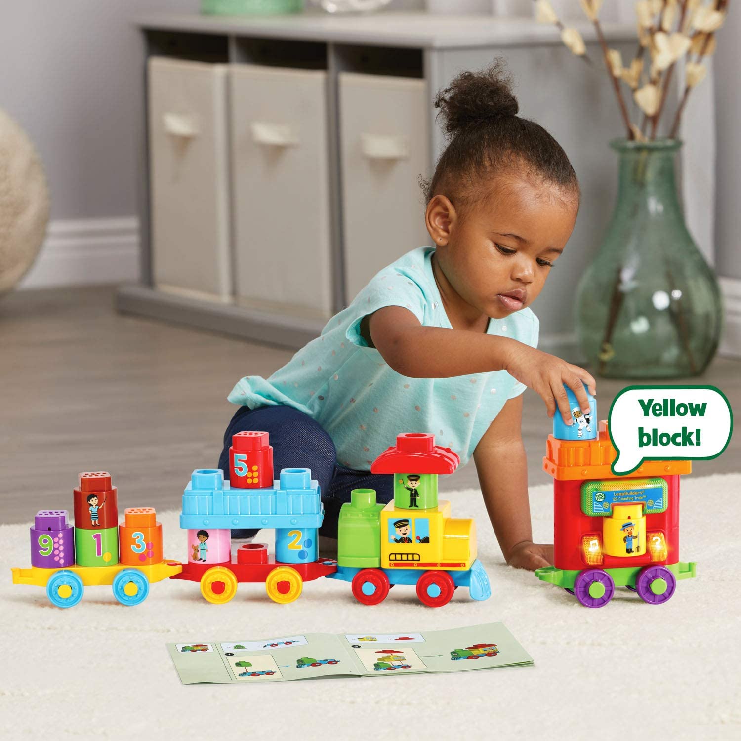 รถไฟ LeapFrog LeapBuilders 123 Counting Train, Multicolor ราคา 1,290 - บาท