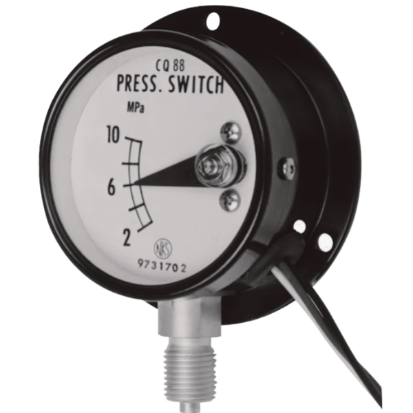 NaganoKeiki รหัสสินค้าCQ88-221-1B00 เกจวัดแรงดัน,Pressure gauge(0.5~3.5Mpa)
