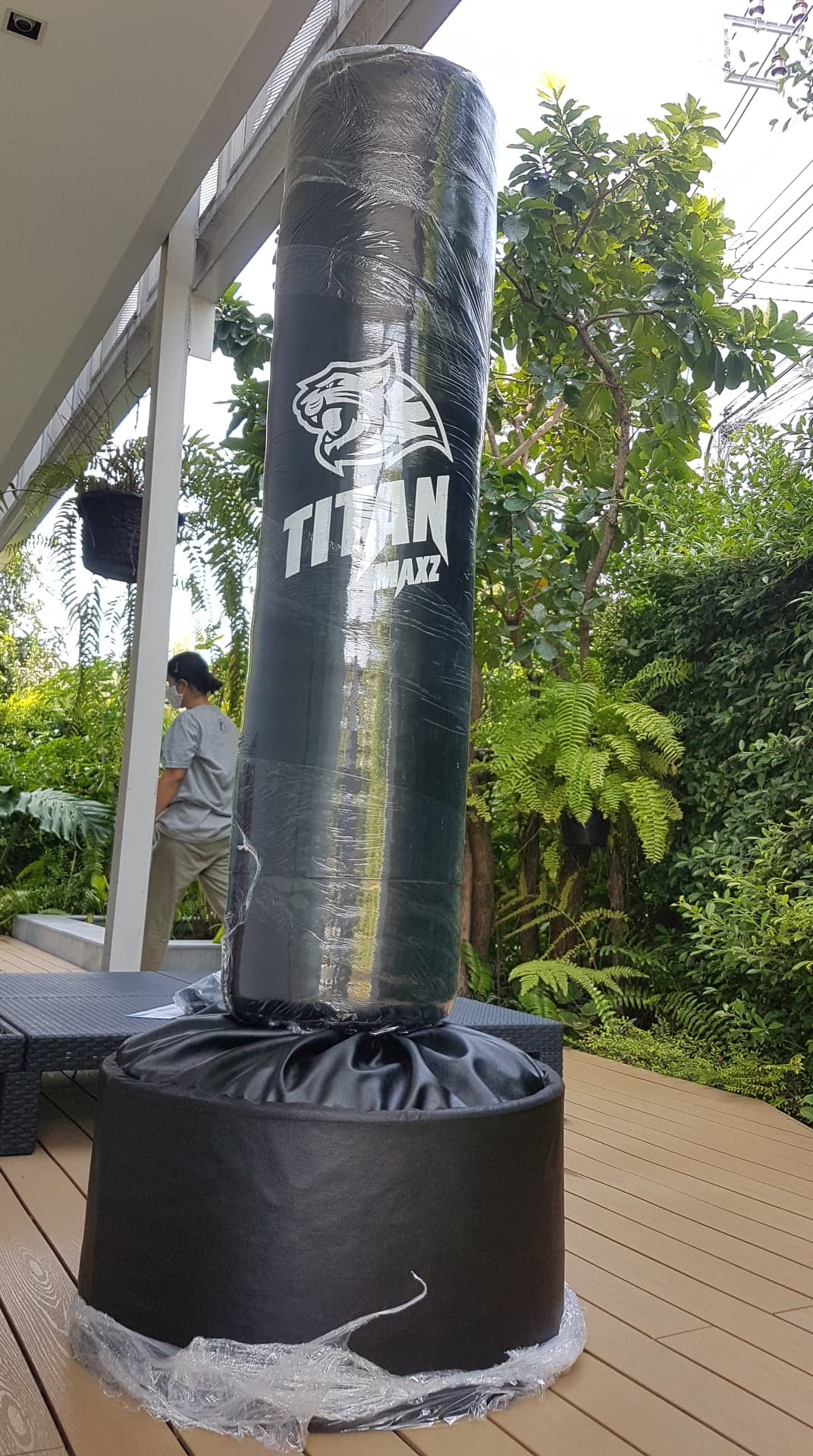 กระสอบทรายตั้งพื้นรุ่น TitanFit วางได้ทุกพื้นผิว