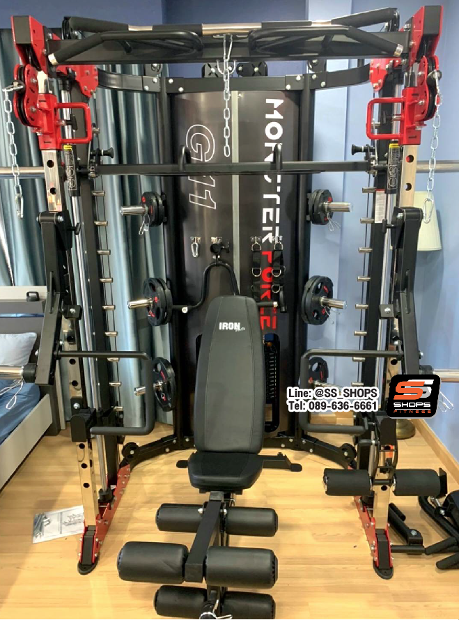 Jammer Arms แจมเมอร์ อาร์ม อุปกรณ์เสริมใช้กับ Smith Machine MONSTER FORCE G11 สมิทแมชชีนG11