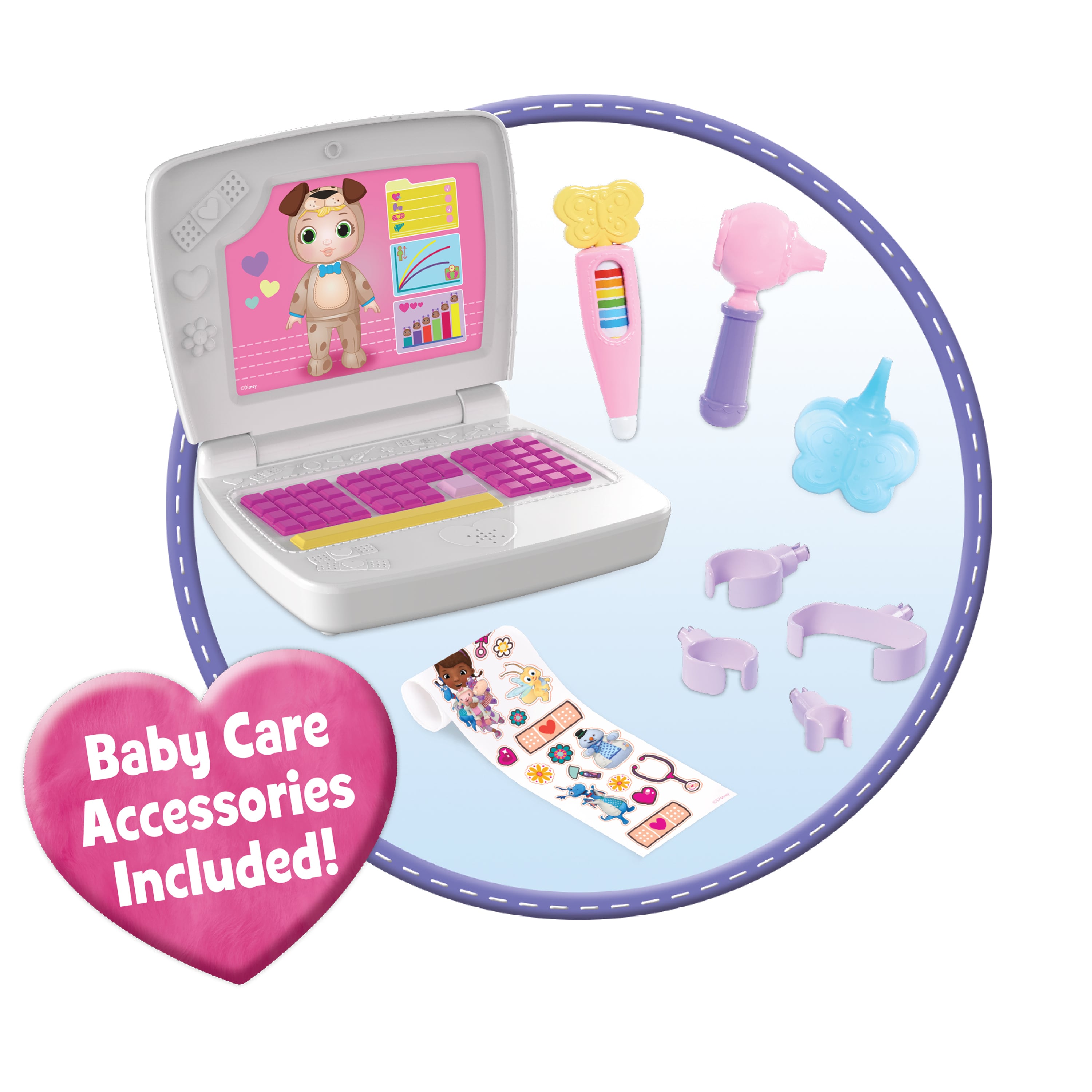 ชุดศูนย์ เลี้ยงน้อง เลี้ยงเด็ก แบบครบครัน Disney Junior Doc McStuffins Baby All in One Nursery