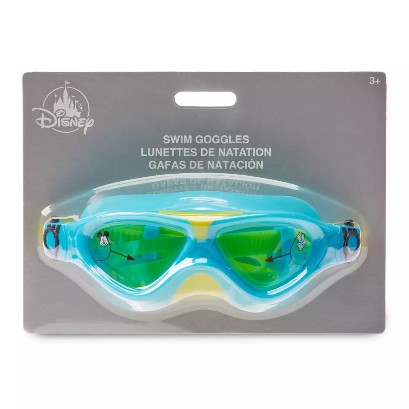 Disney Store Frozen 2 Swimming Goggles Ages 3+ แว่นตาว่ายน้ำ ลาย Mickey Mouse ราคา 370