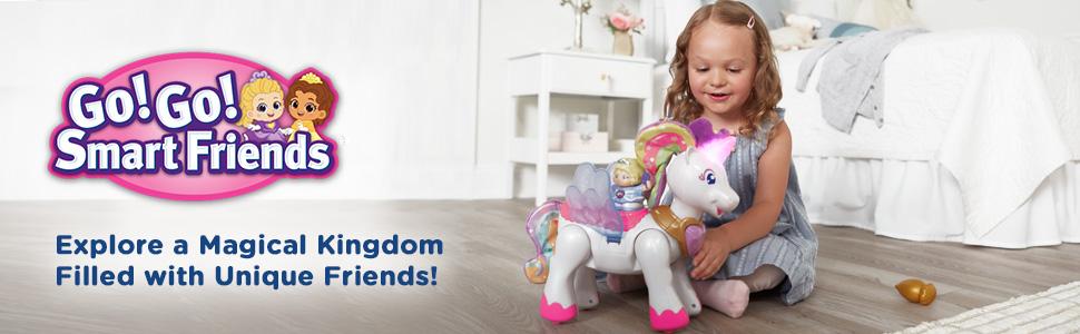 ของเล่นสุด" มหัศจรรย์ ยูนิคอร์น VTech Go! Go! Smart Friends Twinkle the Magical Unicorn เเละเเสงไฟ มีชีวิตชีวา ราคา 1990 บาท