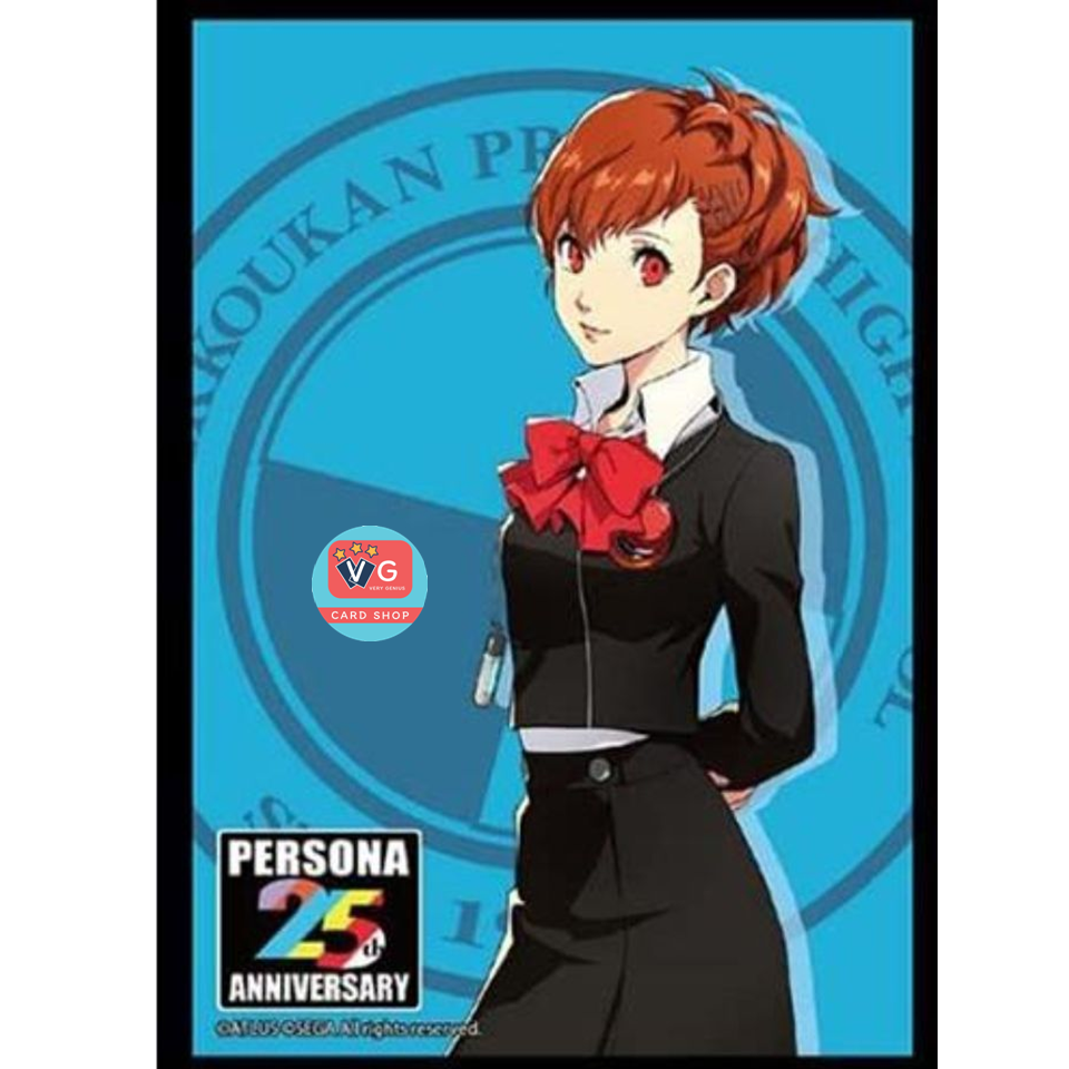 Bushiroad Sleeve Collection HG Vol.3344 Persona Series P25th P3PW Hero (Card Sleeve) ซองใส่การ์ด สลีฟบัดดี้ไฟท์ โปเกมอน 75ใบ