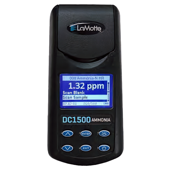 Lamotte รุ่นDC1500-NH#3241เครื่องวัดค่าระดับความเข้มข้นสารแอมโมเนียในน้ำ,Ammonia Nitrogen Colorimeter,range:0–5.0,(60 of tests)