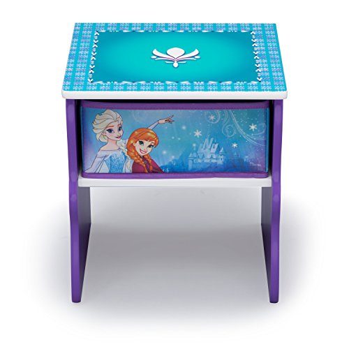 Delta Children Side Table with Storage, Disney Frozen
