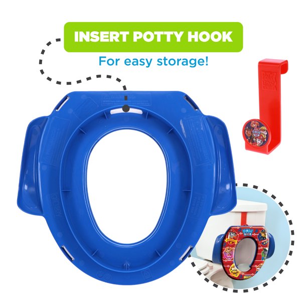 ฝารองชักโครกเด็ก Nickelodeon PAW Patrol "Ready for Action" Soft Potty Seat with Potty Hook