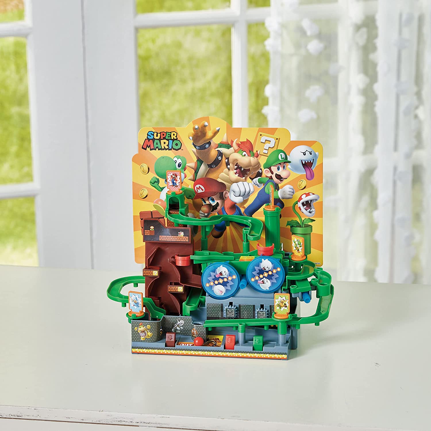 เกมมาริโอ้ สุดมันส์!! (ด่านปราสาท) EPOCH Super Mario Adventure Game DX, Super Mario Action Figures ราคา 2,290.- บาท