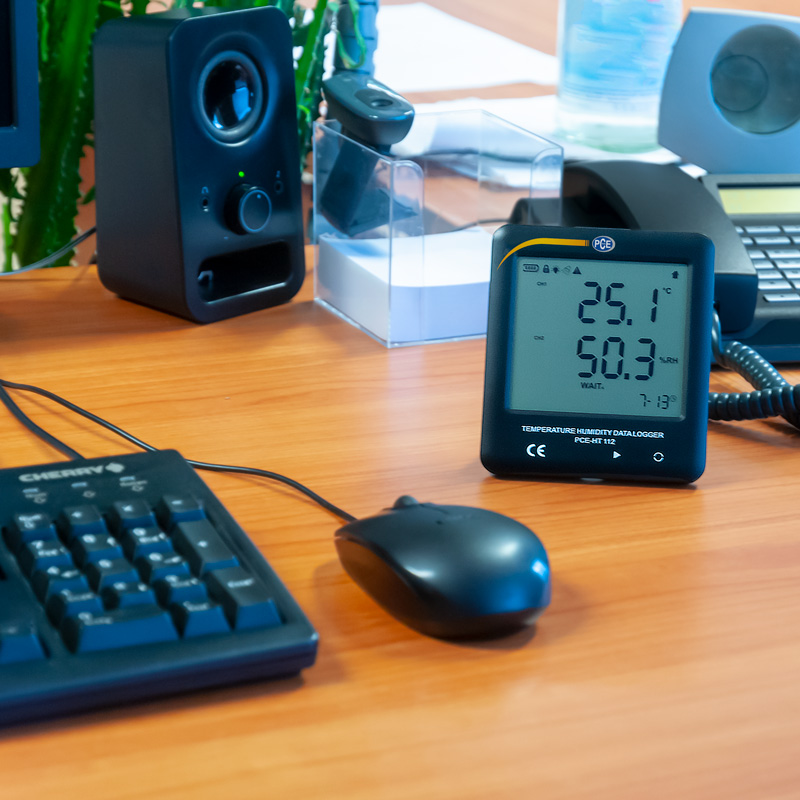 PCE รุ่นHT-112-ICA Incl. ISO Calibration Certificate เครื่องวัดความชื้นในอากาศAir Humidity Meter