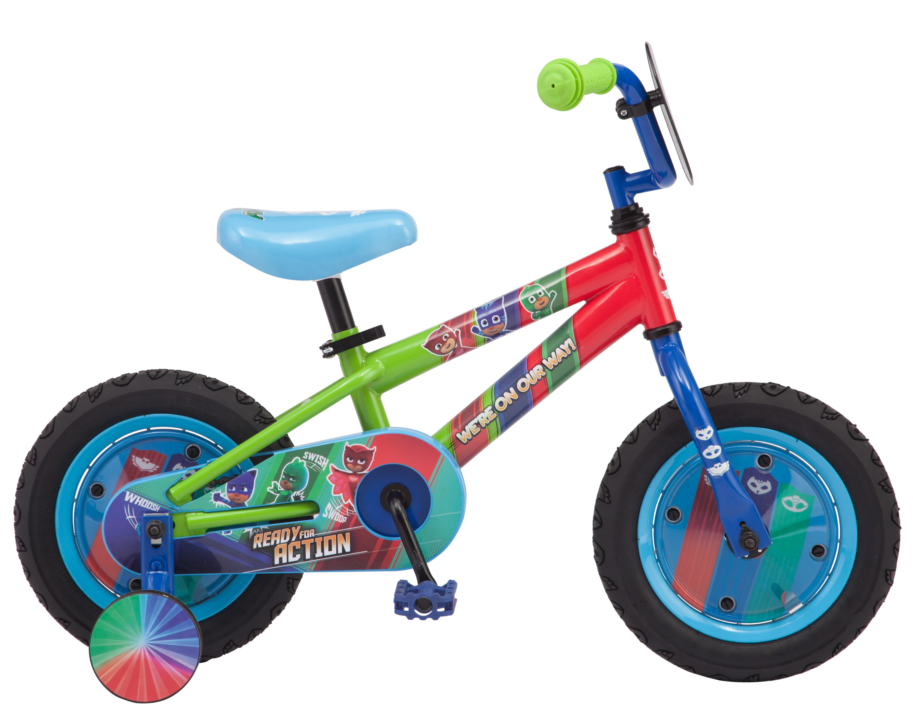 จักรยานเด็ก Huffy PJ Masks Bike 12” PJ Masks: Catboy Kids Bike, 12-inch wheels, blue (สินค้านำเข้า USA) ขนาดล้อ 12 นิ้ว ยี่ห้อ Huffy