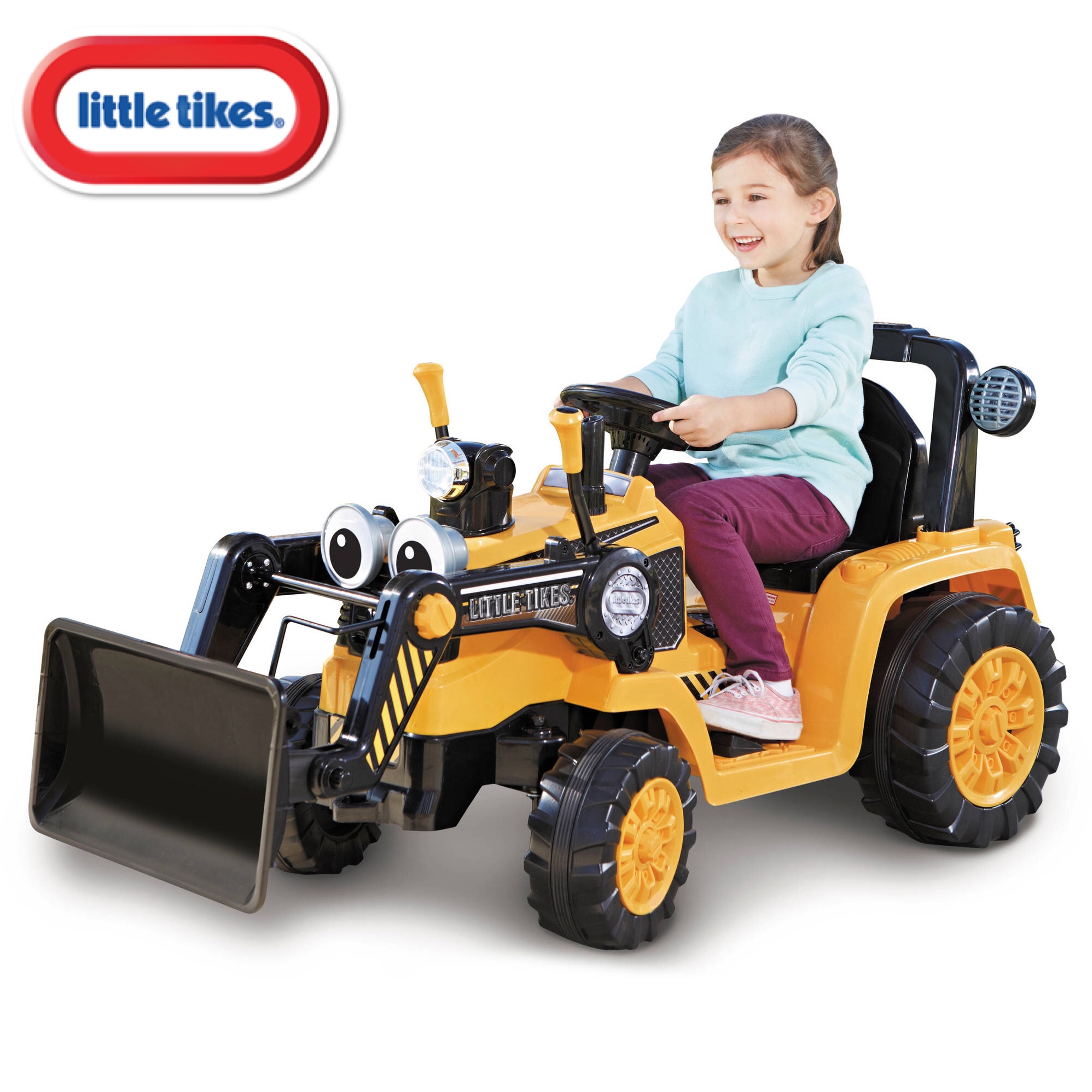 พร้อมส่ง! รถแบตเตอรี่ตักดิน จากแบรนด์ดัง รุ่นใหม่ล่าสุด!! Little Tikes Cozy Powered Dirt Digger™ 12V Battery Op Ride On รถตักดินเด็กเล่นยอดฮิตผลิตจากวัสดุแข็งแรงทนทาน ผลิตและนำเข้าจาก USA ราคา 16,900 บาท
