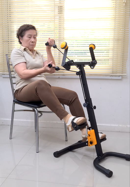 จักรยานออกกำลังกายผู้สูงอายุ, จักรยานกายภาพบำบัด, จักรยานคนแก่, จักรยานออกกำลังกายในบ้าน
