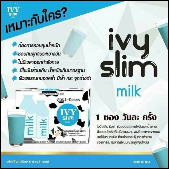 ไอวี่ สลิม มิลค์ IVY Slim Milk